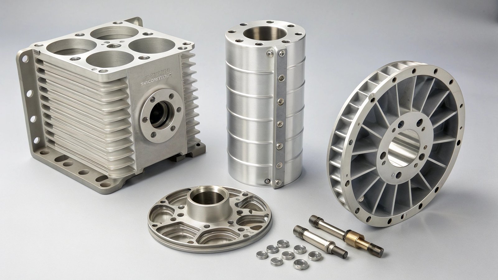 A cutaway view of an aircraft wing structure, highlighting the main wing spar and ribs made from high-strength 7075 aluminum.